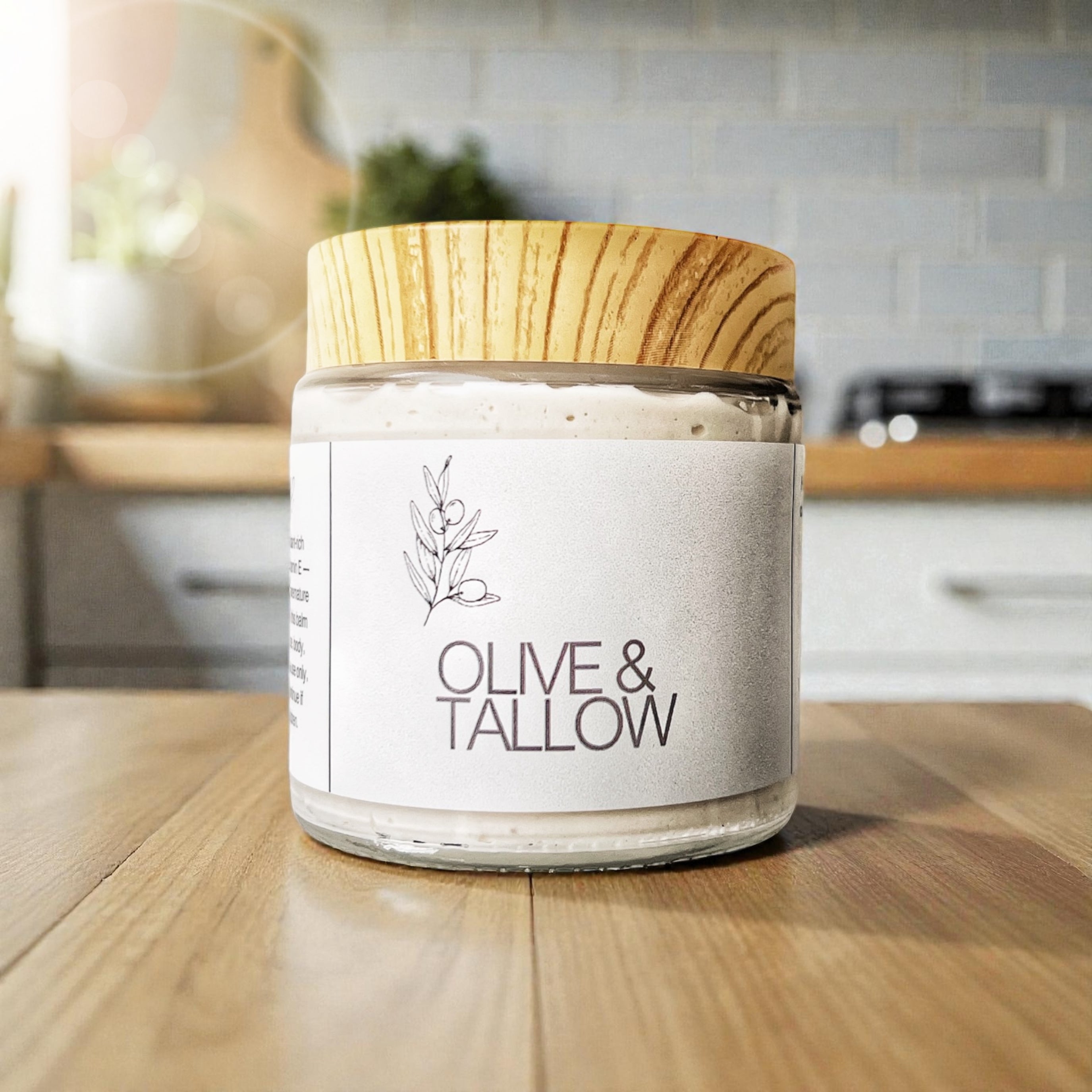 Olive & Tallow Face/Body Butter - Eden Restored image 1