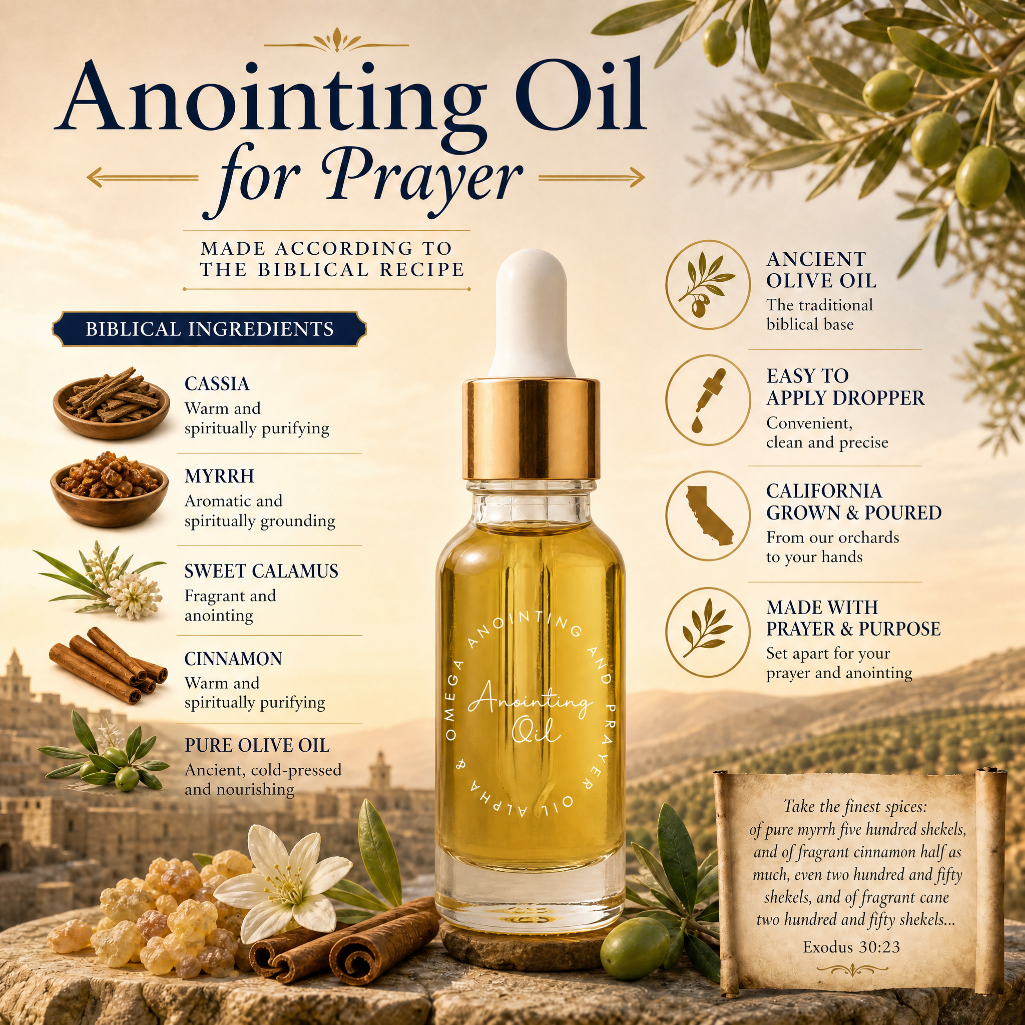 Alpha & Omega Anointing Oil - 10ml