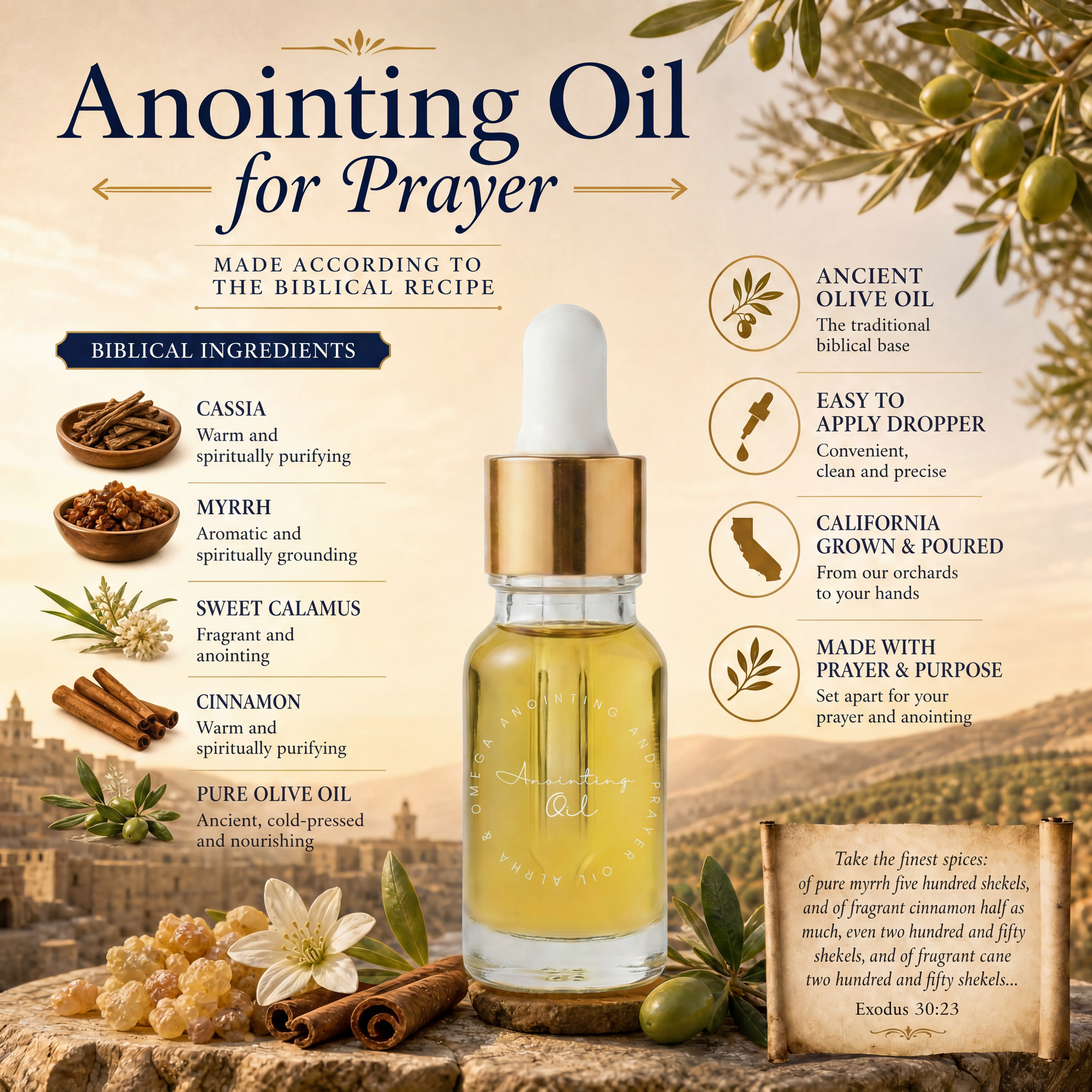 Alpha & Omega Anointing Oil - 10ml