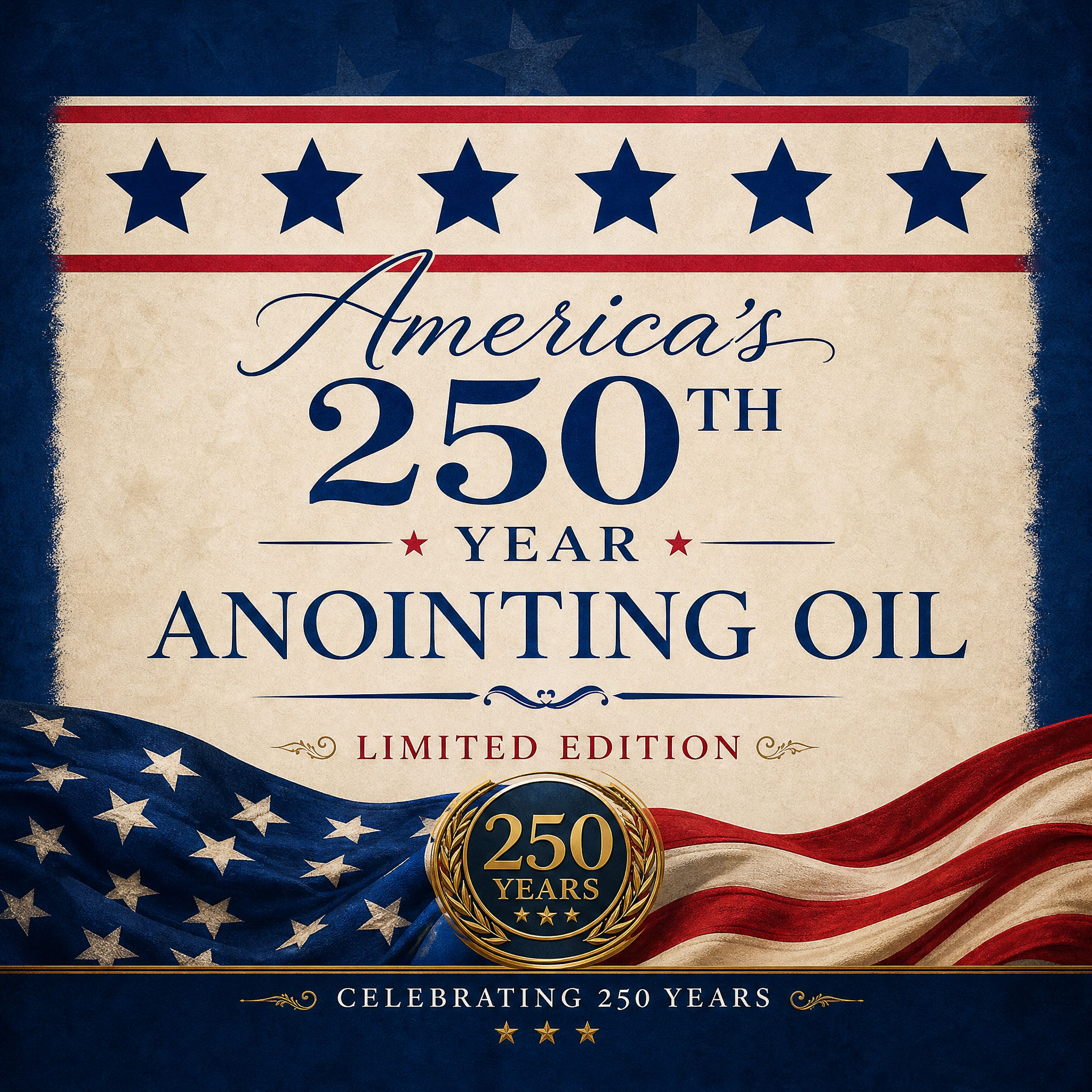 THE REMNANT — 250th Anniversary Commemorative Anointing Oil - 30ml