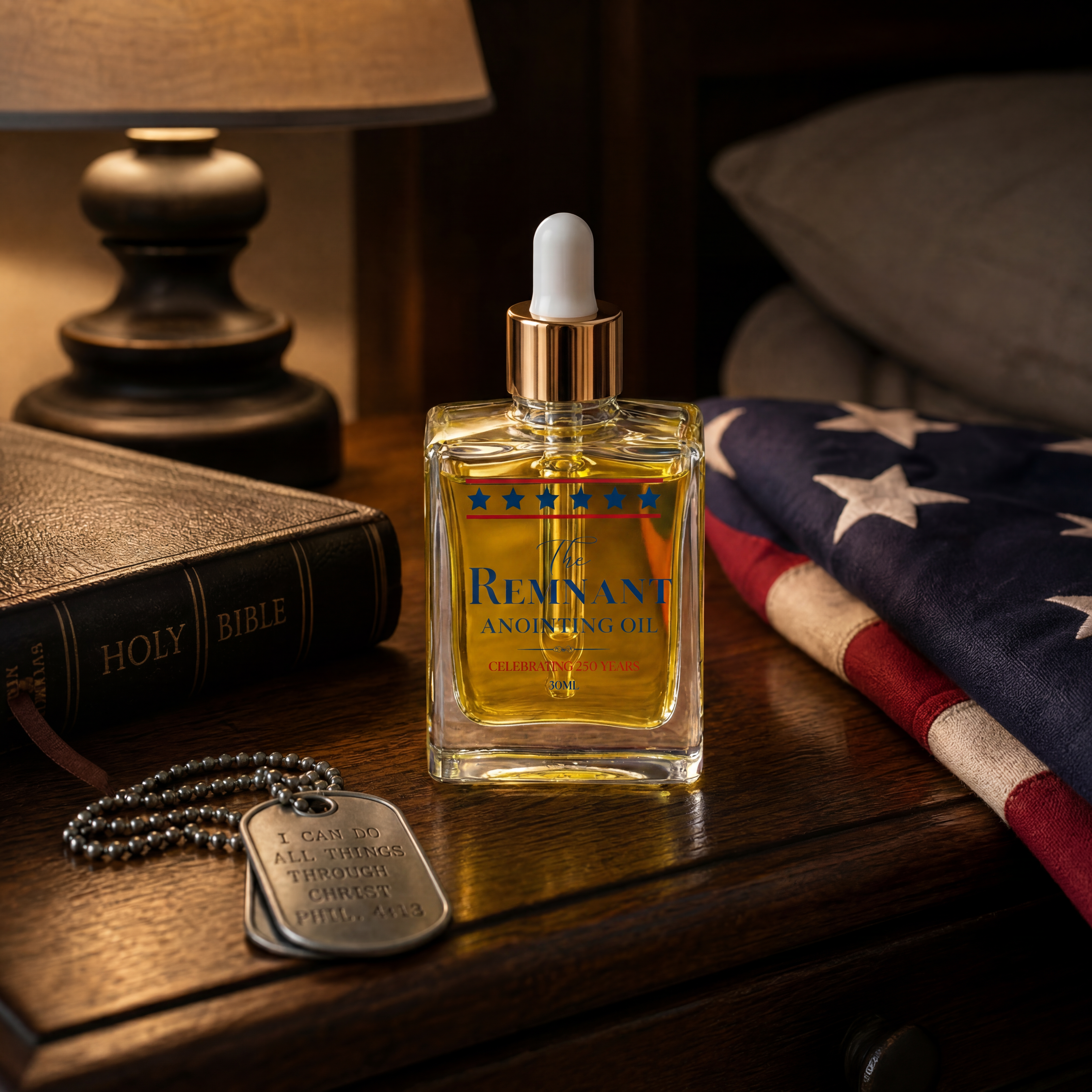 THE REMNANT — 250th Anniversary Commemorative Anointing Oil - 30ml