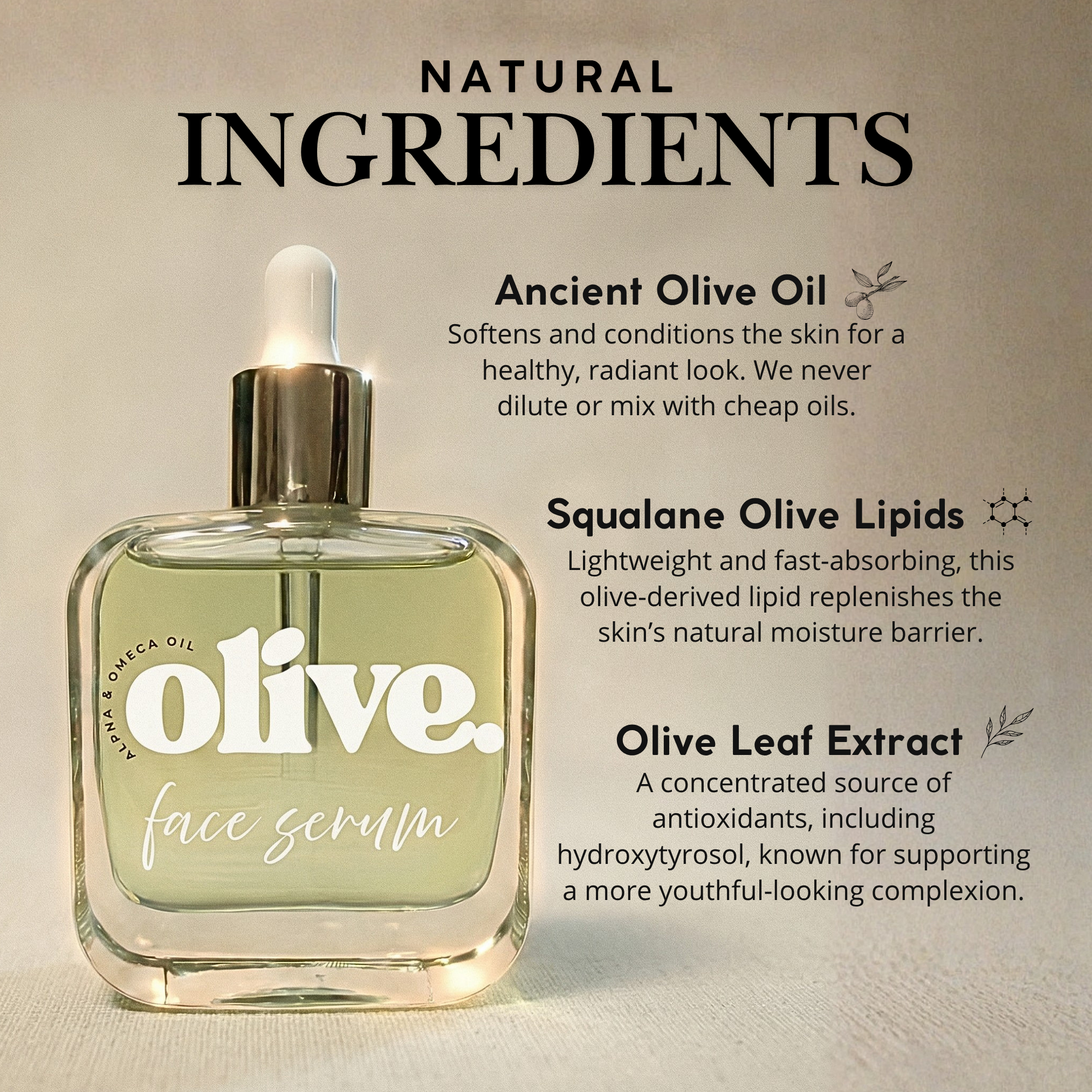 Olive Face Serum image 4